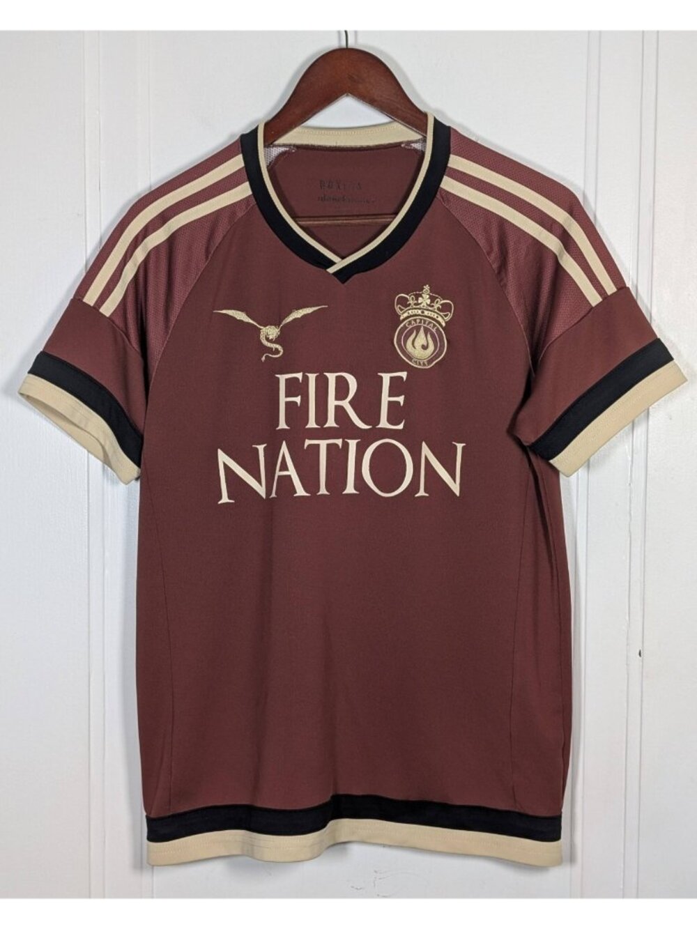 Nickelodeon Fire Nation Zuko Avatar The Last Airbender Jersey Shirt Size Medium